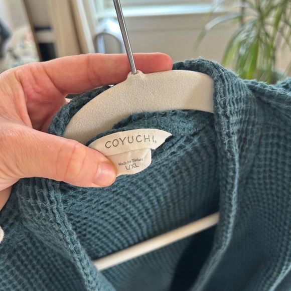 Coyuchi Robe pacific blue - Picture 4 of 5